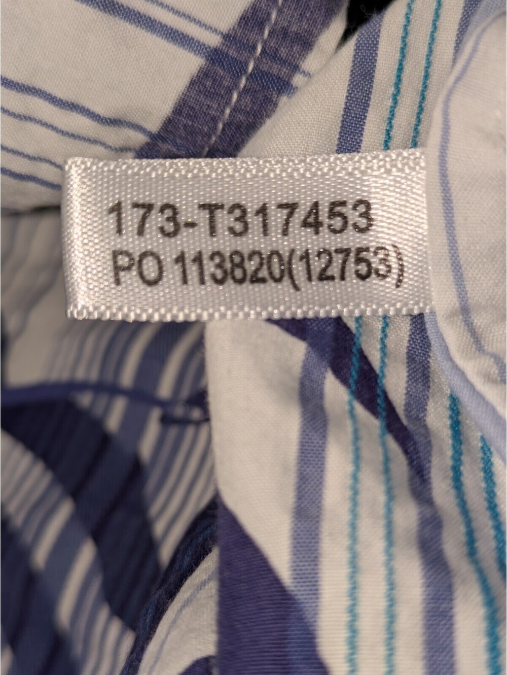 Tommy Bahama XXL Tropical Palm Striped Resort Shirt - Picture 5 of 13